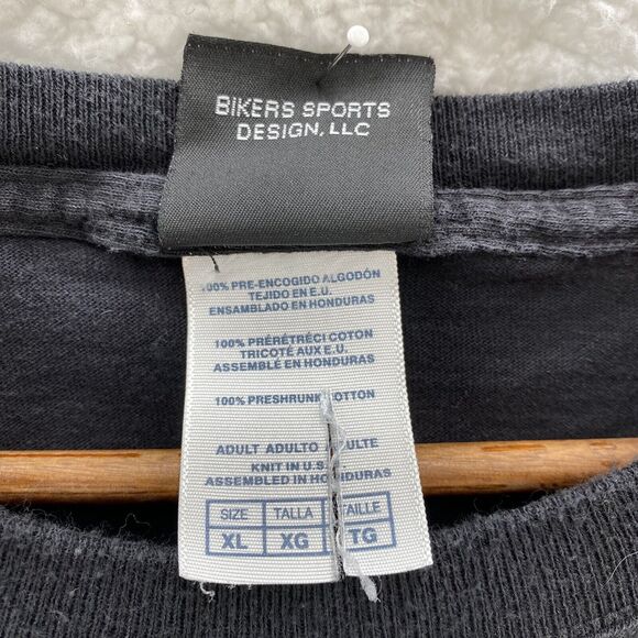 Harley-Davidson T-Shirt Size XL Black Motor Cycle Race Hard Motorsports Pocket - Picture 8 of 11